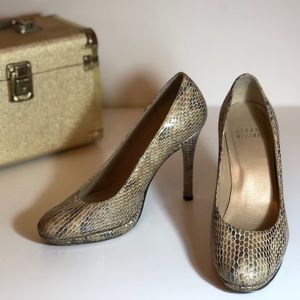 Stuart Weitzman Snakeskin Heels Size 5